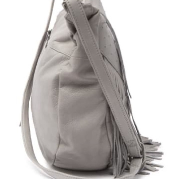 Day & Mood
Leather Studded Fringe Hobo Bag - Picture 4 of 14